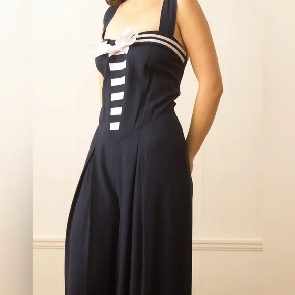 Caché Jumpsuit Size 8 - Picture 3 of 13